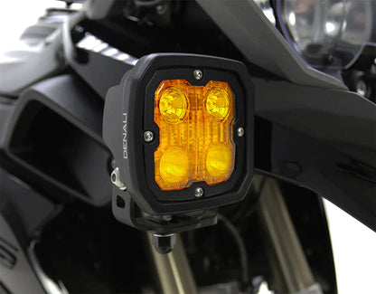 DENALI Electronics D4 LED Pods Kit & DataDim™ Technology Motorbike Lights