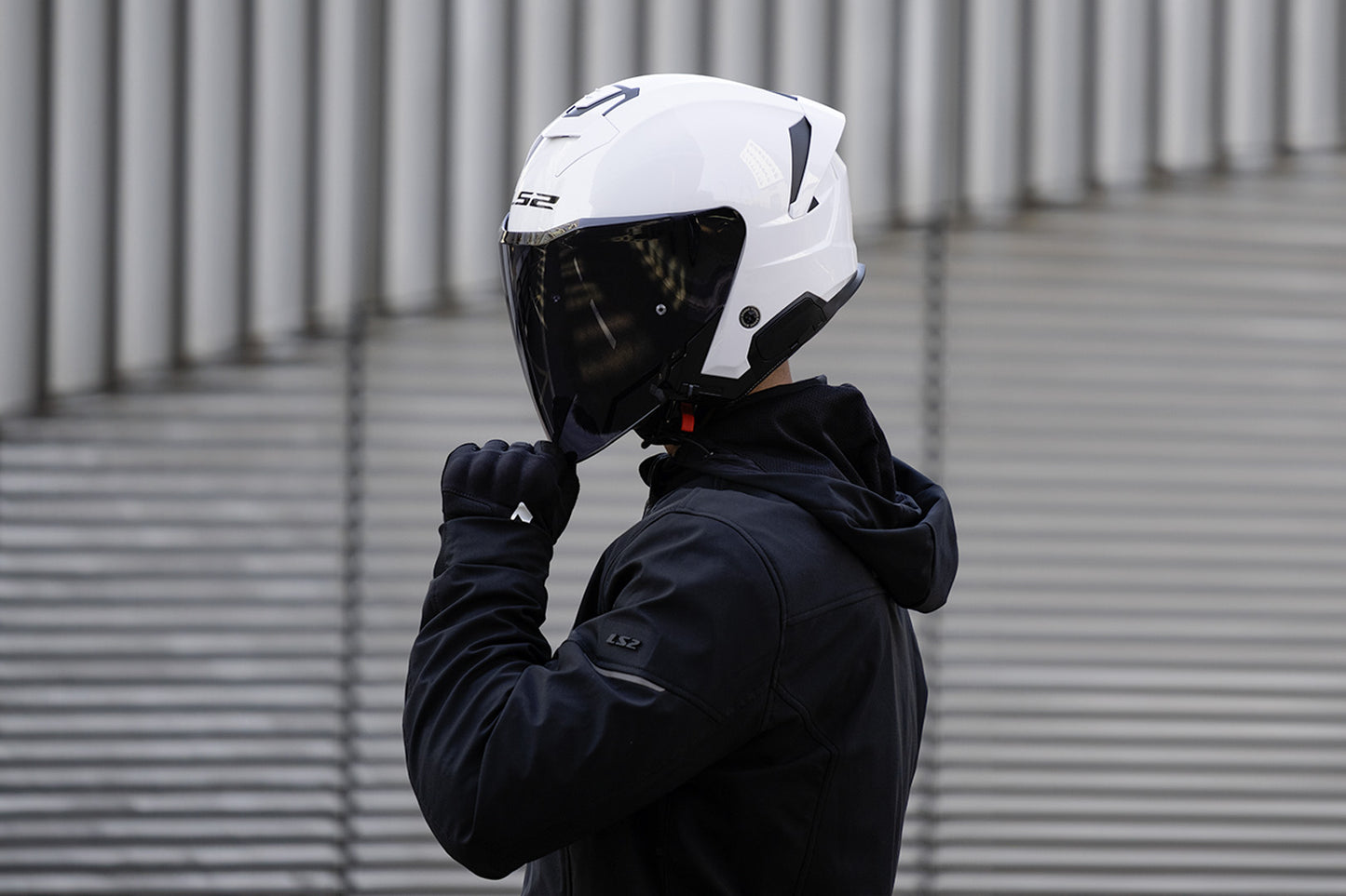 LS2 OF618 VERSO II OPEN FACE HELMETS