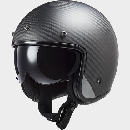 LS2 OF601 BOB II CARBON OPEN FACE HELMETS