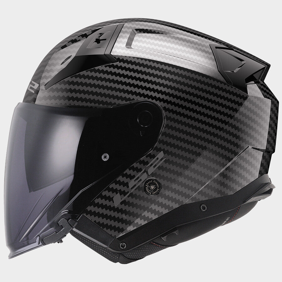 LS2 OF603 INFINITY II CARBON OPEN FACE HELMETS