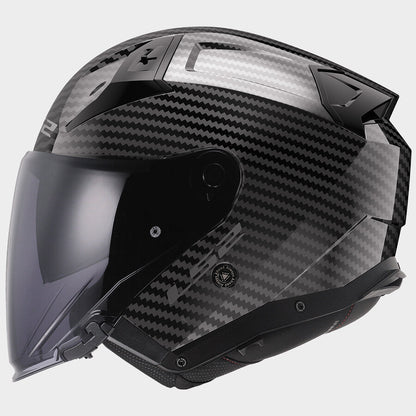 LS2 OF603 INFINITY II CARBON OPEN FACE HELMETS