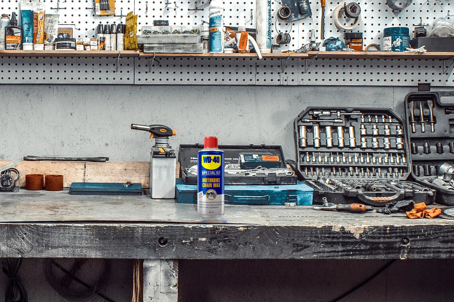 WD-40 Specialist Motorbike Chain Wax 400ml