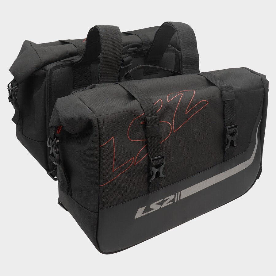 LS2 FREEDOM PANNIERS MOTORCYCLE BAGS