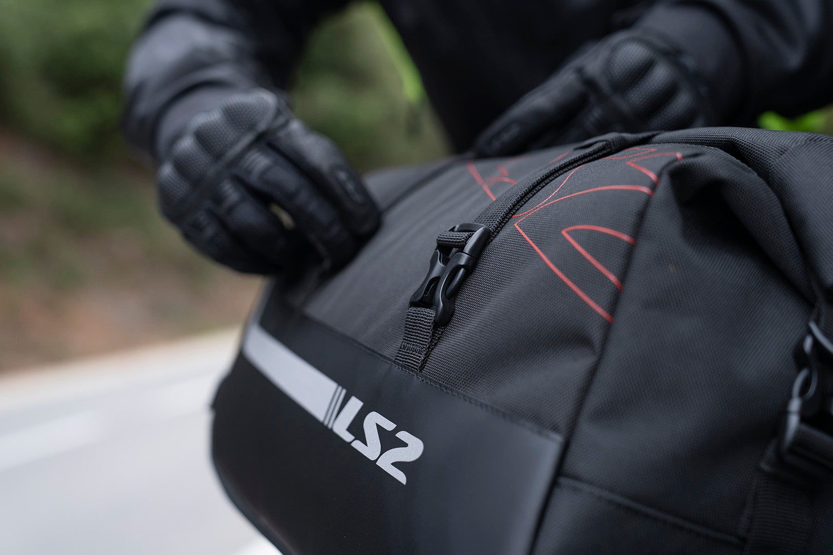LS2 FREEDOM PANNIERS MOTORCYCLE BAGS