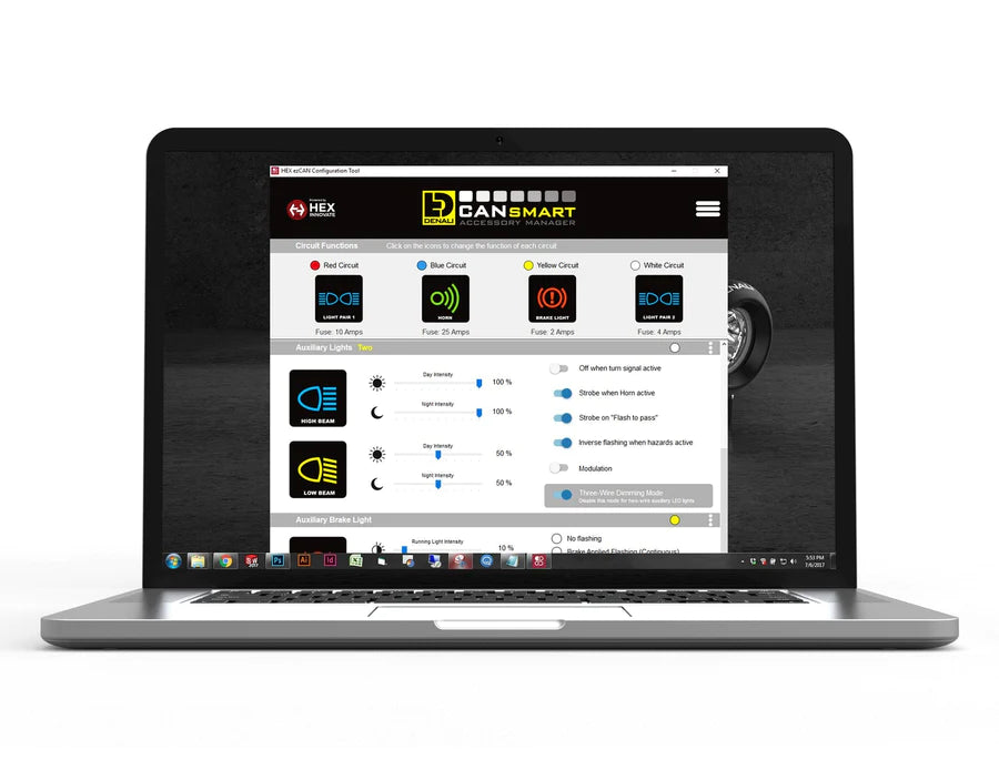 DENALI Electronics CANsmart™ Controller GEN II - Honda Africa Twin 1100 (CRF1100L)