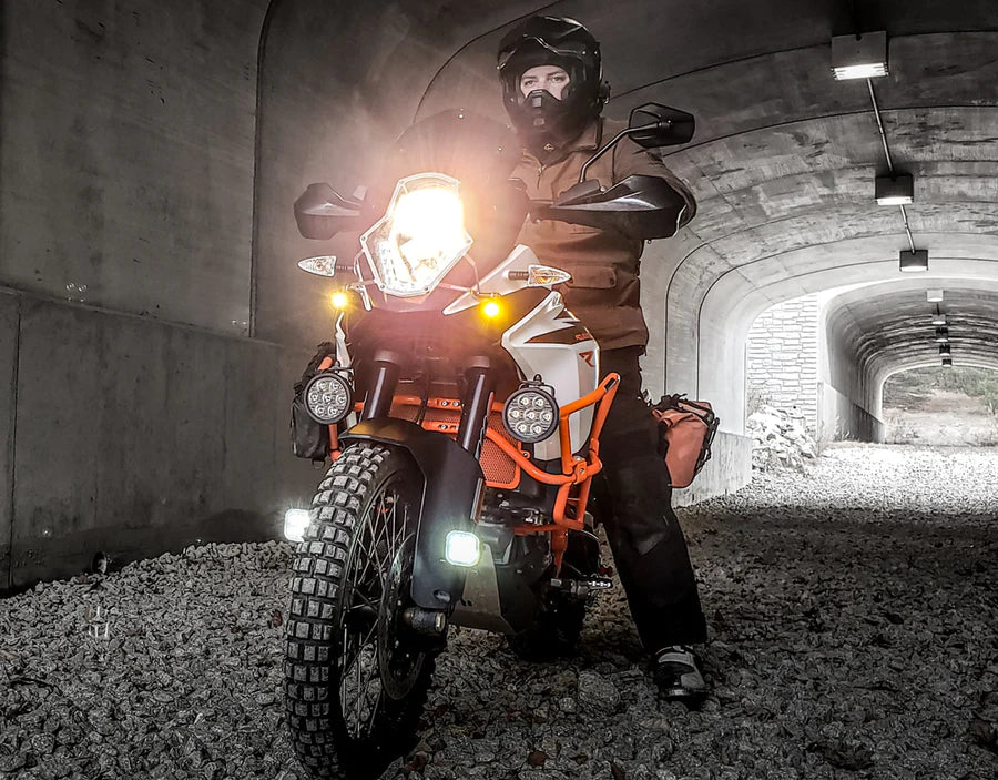 DENALI Electronics DM LED Light Pods with Wiring Loom & DataDim™ Technology