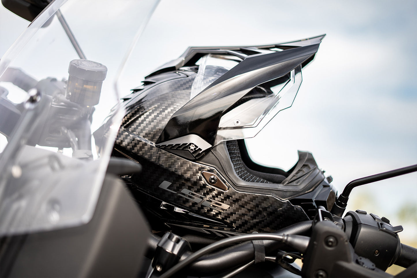 LS2 MX701 EXPLORER CARBON ADVENTURE HELMET