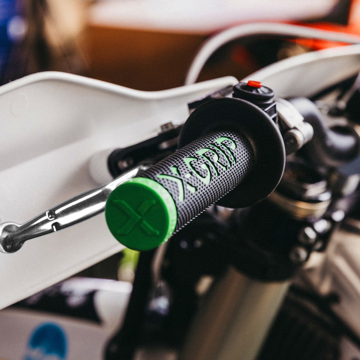 X-GRIP BRAAAAP Lock On Grips MX Motocross Enduro KTM Husqvarna GasGas 6 Colours