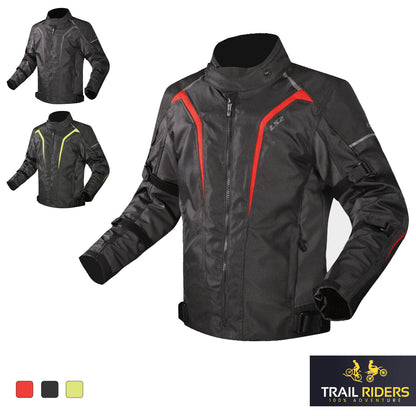 LS2 Sepang Waterproof Motorcycle Jacket Touring Thermal CE Armour Mens Womens