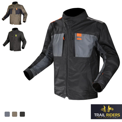 LS2 Titanium Waterproof Motorcycle Jacket Laminated Thermal CE Touring