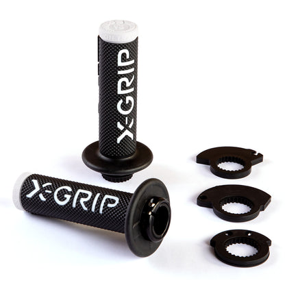 X-GRIP BRAAAAP Lock On Grips MX Motocross Enduro KTM Husqvarna GasGas 6 Colours