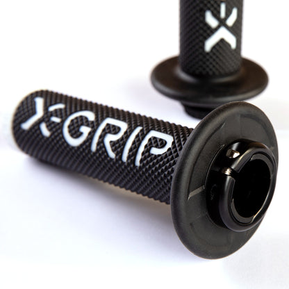 X-GRIP BRAAAAP Lock On Grips MX Motocross Enduro KTM Husqvarna GasGas 6 Colours