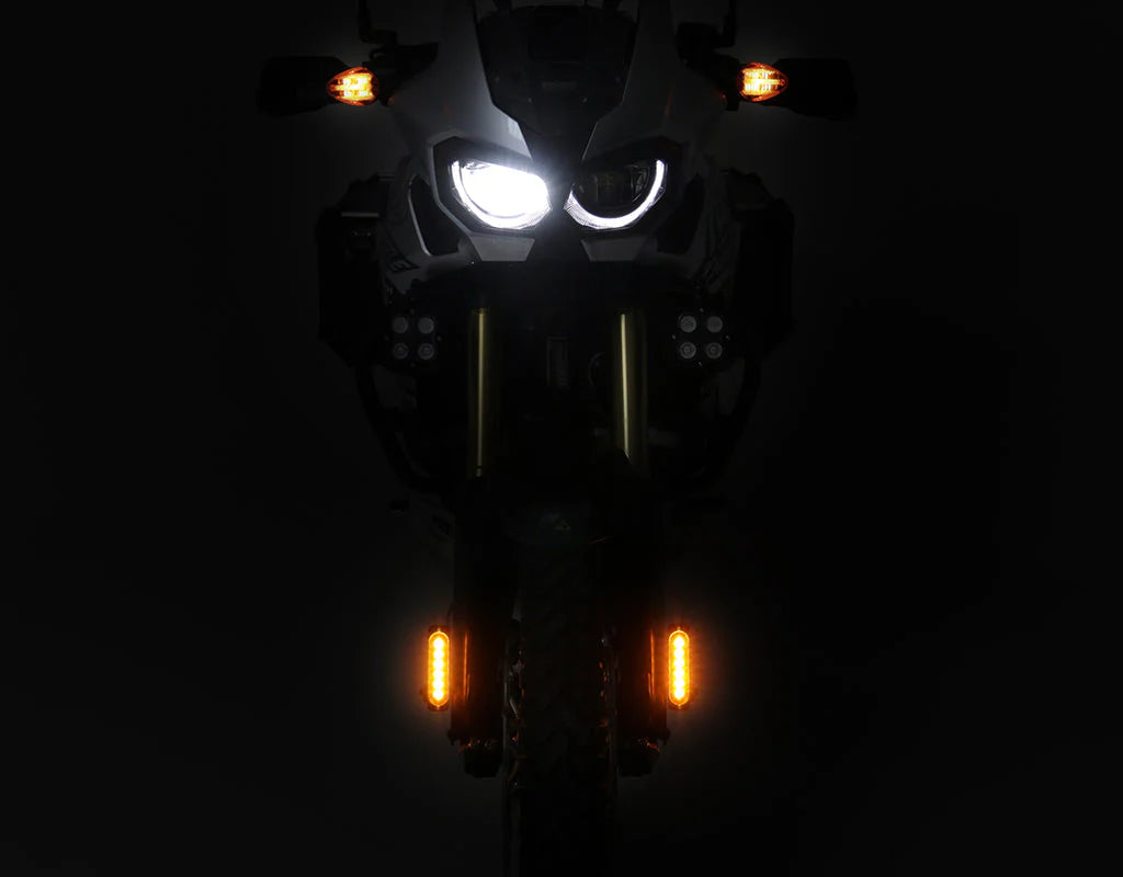 Denali DRL Visibility Lighting Kit with Fender Mount - Amber