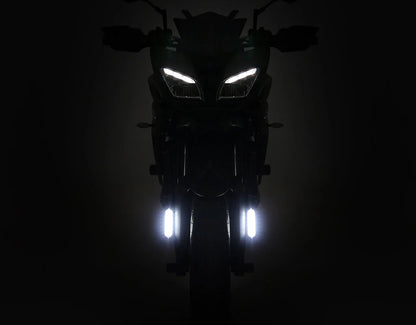 Denali DRL Visibility Lighting Kit with Fender Mount - White