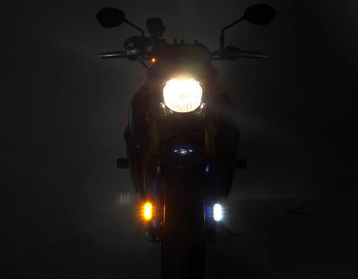 Denali T3 Front Switchback LED Turn Signal Pods with Fender Mount