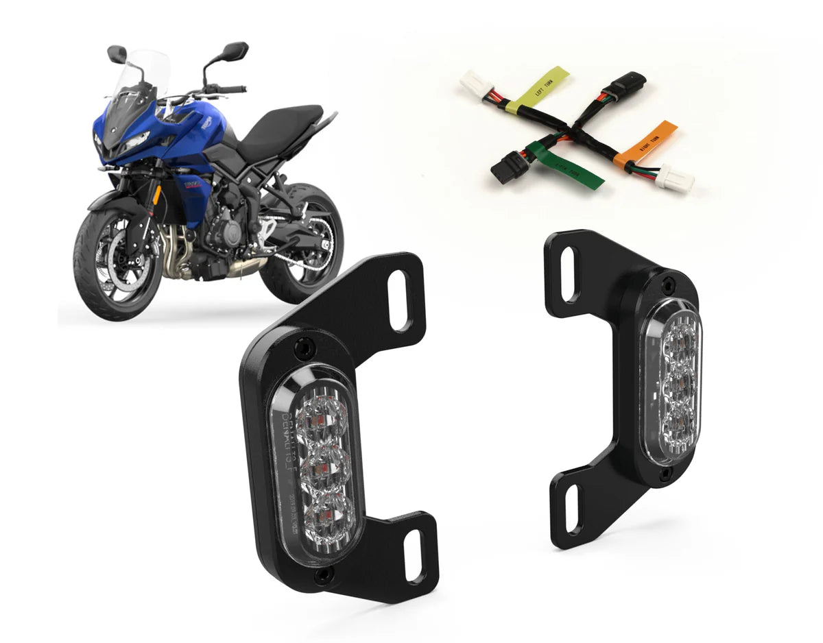 Denali Plug-&-Play Rear T3 Turn Signal License Plate Kit for KTM 1290 Adventure