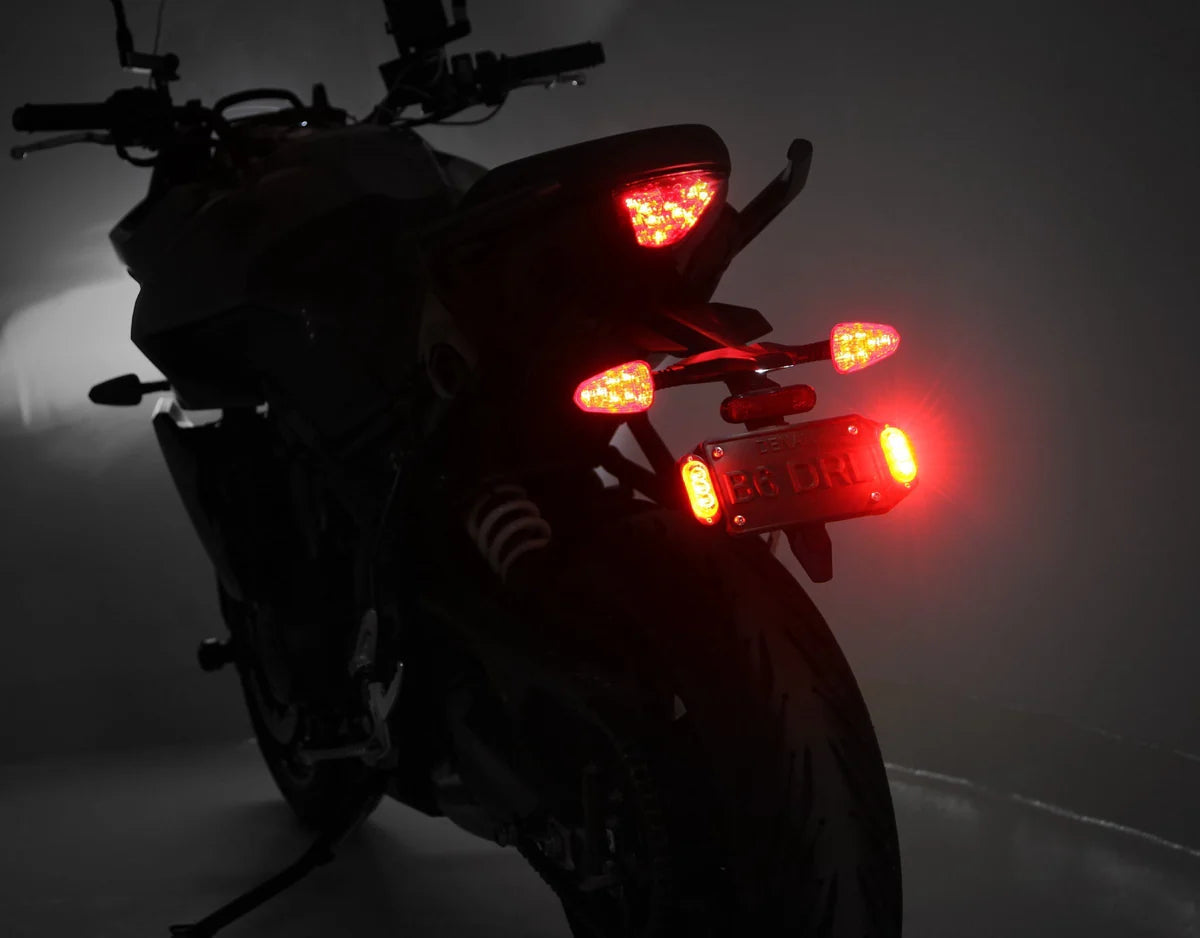 Denali Plug-&-Play Rear T3 Turn Signal License Plate Kit for KTM 1290 Adventure