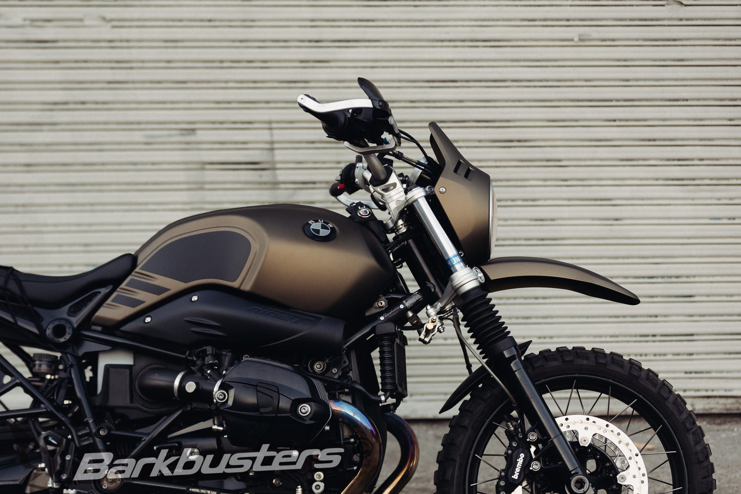 BarkBusters Premium Metal Handguard Kit for BMW R nineT Scrambler '16 On - R nineT Urban GS '17 On