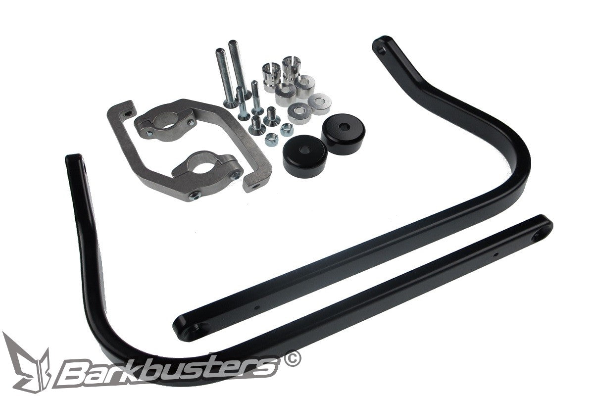 BarkBusters Premium Metal Handguard Kit for KTM 200 - 250 - 390 DUKE / Suzuki Gladius / Honda CB500F '13-'18 / Aprilia Shiver 900 '18- On / BMW F800 GS '16 On [055]