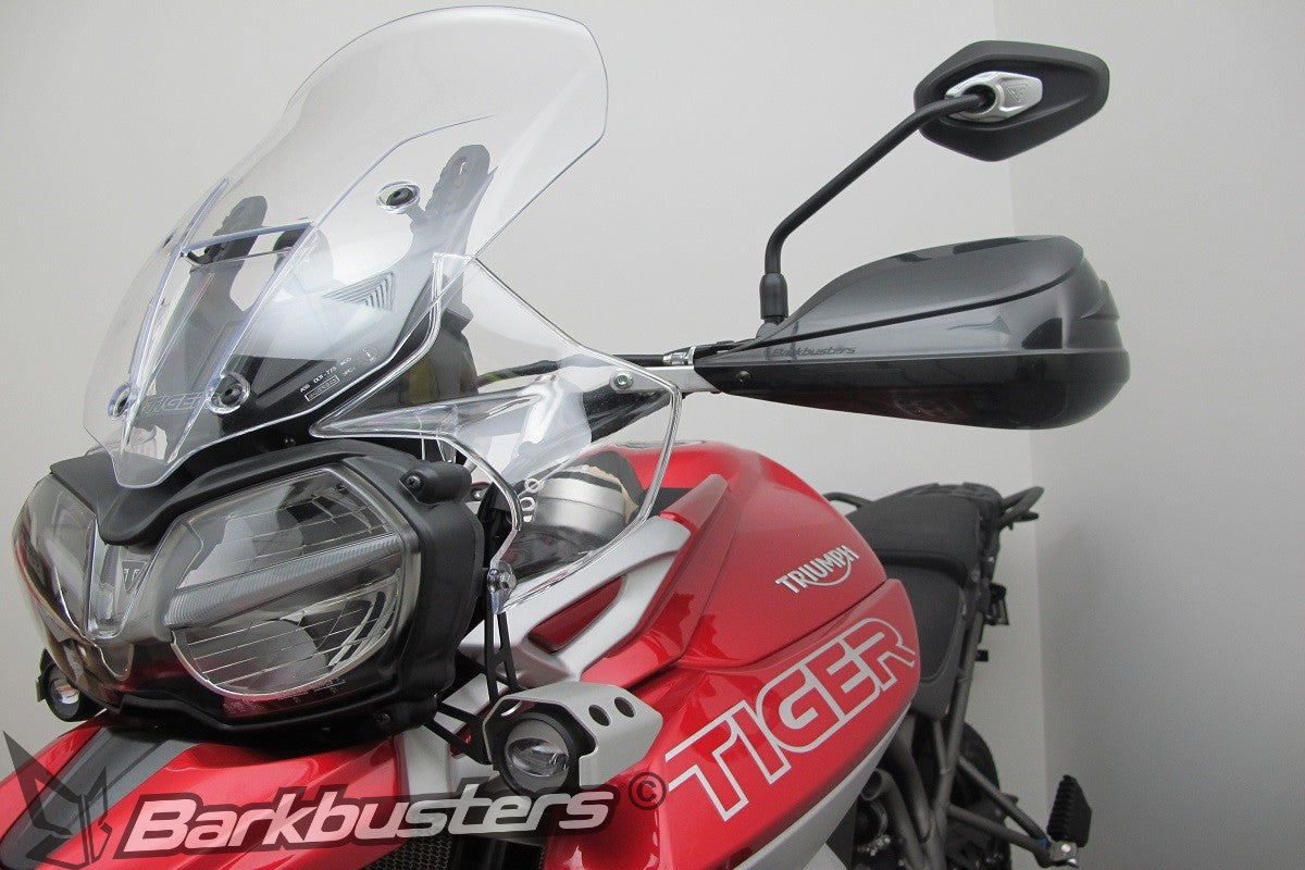 BarkBusters Premium Metal Handguard Kit for Triumph Tiger 800 - 800 XCA '18 On - 1200 Explorer