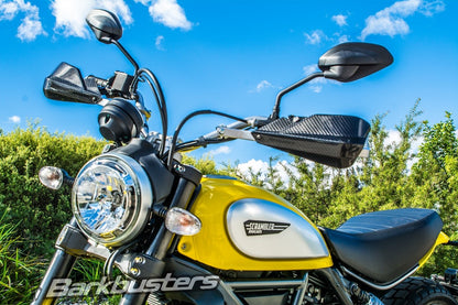 BarkBusters Premium Metal Handguards For DUCATI Scrambler Classic ('15 On) - Scrambler Icon ('15 On) - Scrambler Sixty2 ('16 On) - Scrambler Urban Enduro ('15 On)