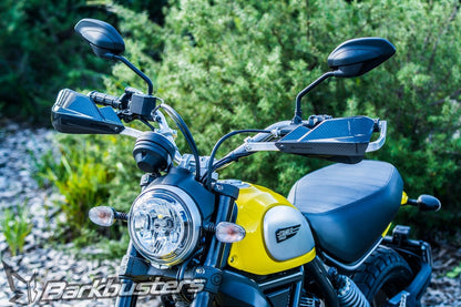 BarkBusters Premium Metal Handguards For DUCATI Scrambler Classic ('15 On) - Scrambler Icon ('15 On) - Scrambler Sixty2 ('16 On) - Scrambler Urban Enduro ('15 On)