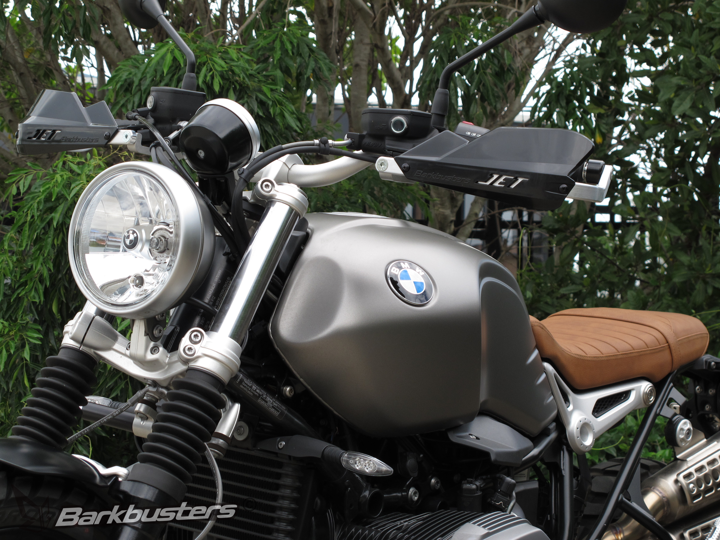 BarkBusters Premium Metal Handguard Kit for BMW R nineT Scrambler '16 On - R nineT Urban GS '17 On