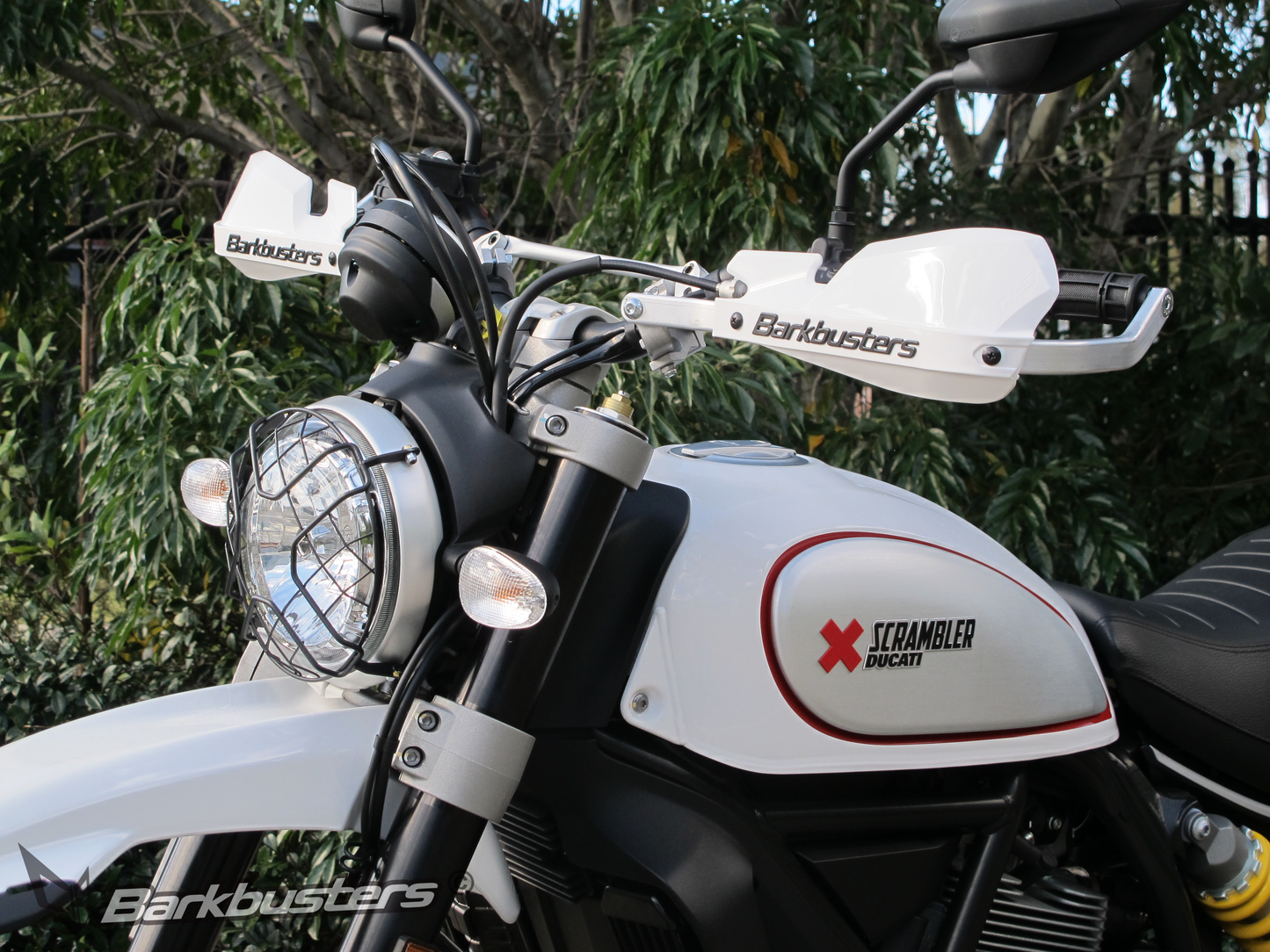 BarkBusters Premium Metal Handguards For DUCATI Scrambler 1100 ('18 On) - Scrambler 1100 Special ('18 On) - Scrambler 1100 Sport ('18 On) - Scrambler Desert Sled (’17 On) - Scrambler Flat Track Pro (’16) - Scrambler Full Throttle (’15 On)