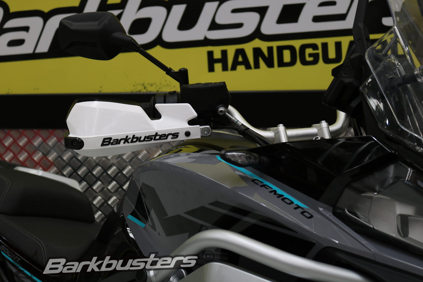 BarkBusters Premium Metal Handguards For KAWASAKI 250 Versys X ('17 On) - 300 Versys X ('17 On) / CF MOTO 800MT Sport - Touring ('21 On)