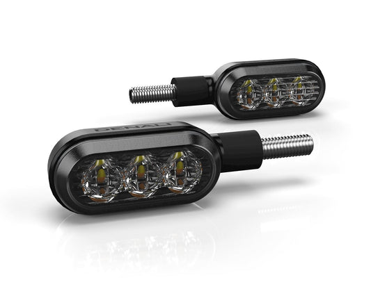 Denali T3 Front Switchback LED M8 Turn Signals