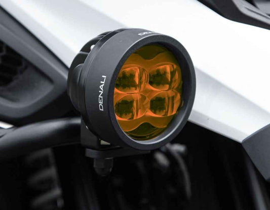 Denali TriOptic Lens Kit for D3 Fog Lights | Selective Amber 