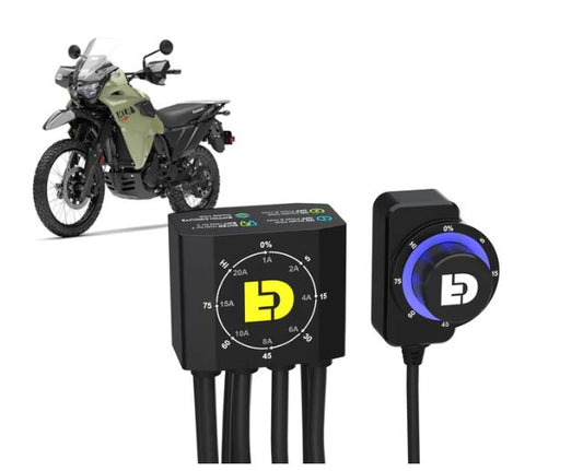 DialDim Lighting Controller for Kawasaki KLR 650 Gen3