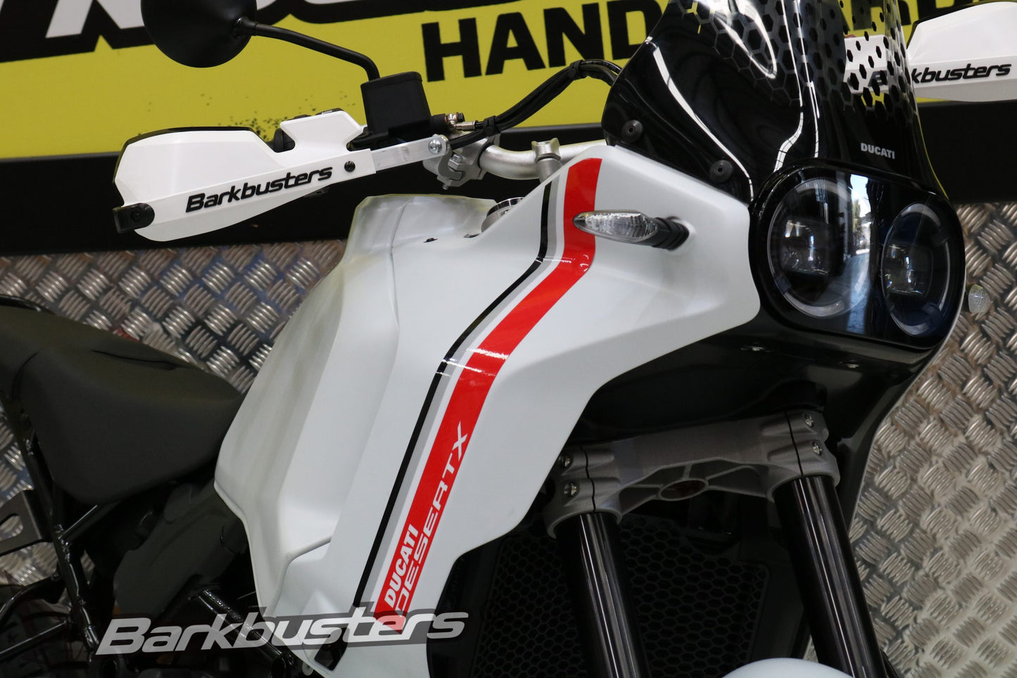 BarkBusters Premium Metal Handguards For DUCATI Desert X ('22 on)