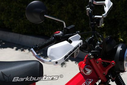 BarkBusters Premium Metal Handguards For HONDA CT125 ('20 on) - MSX125 GROM ('14 to '20) / KAWASAKI Z125 PRO ('16 on)