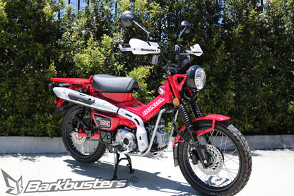 BarkBusters Premium Metal Handguards For HONDA CT125 ('20 on) - MSX125 GROM ('14 to '20) / KAWASAKI Z125 PRO ('16 on)