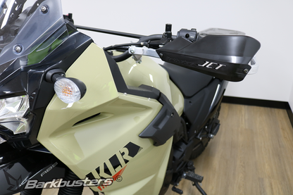 BarkBusters Premium Metal Handguard Kit for Kawasaki KLR 650 - Versys 650 '22 On