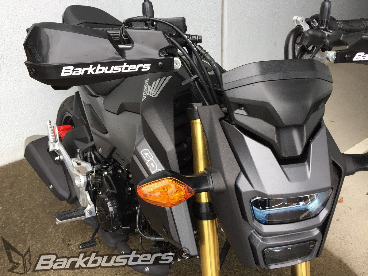 BarkBusters Premium Metal Handguards For HONDA CT125 ('20 on) - MSX125 GROM ('14 to '20) / KAWASAKI Z125 PRO ('16 on)