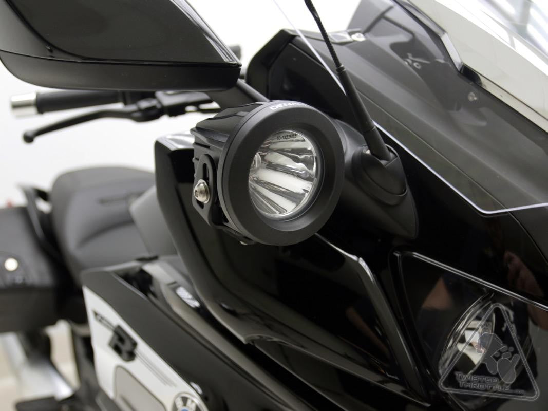 Denali Auxiliary Light Mounting Brackets For BMW K1600GT '18, K1600GTL '18- & K1600B Bagger '18-