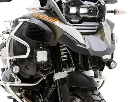 Denali Auxiliary Light Mounting Brackets for BMW R1200GSA '14- & R1250GSA '19-