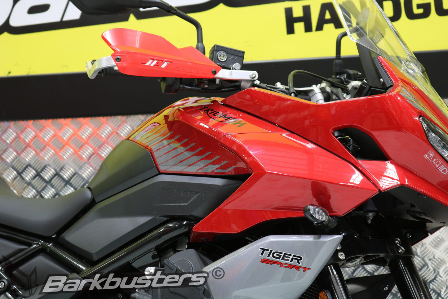 BarkBusters Premium Metal Handguards For TRIUMPH Tiger 660 Sport ('22 on)