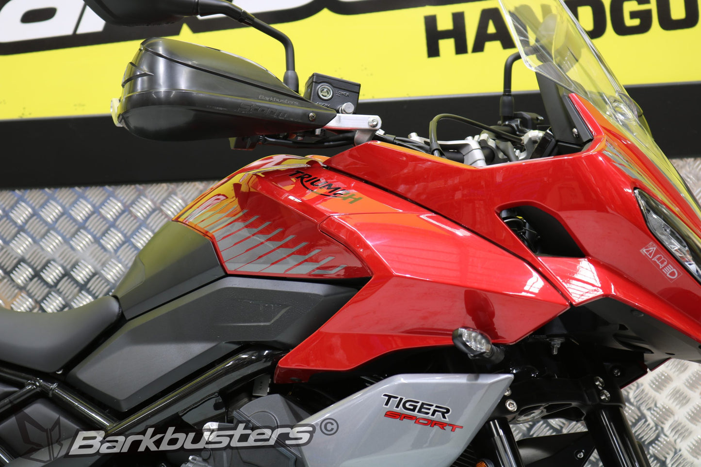 BarkBusters Premium Metal Handguards For TRIUMPH Tiger 660 Sport ('22 on)