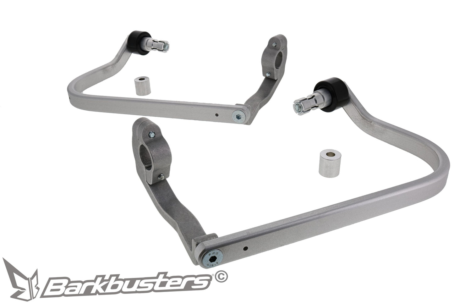 BarkBusters Premium Metal Handguards For HONDA CT125 ('20 on) - MSX125 GROM ('14 to '20) / KAWASAKI Z125 PRO ('16 on)